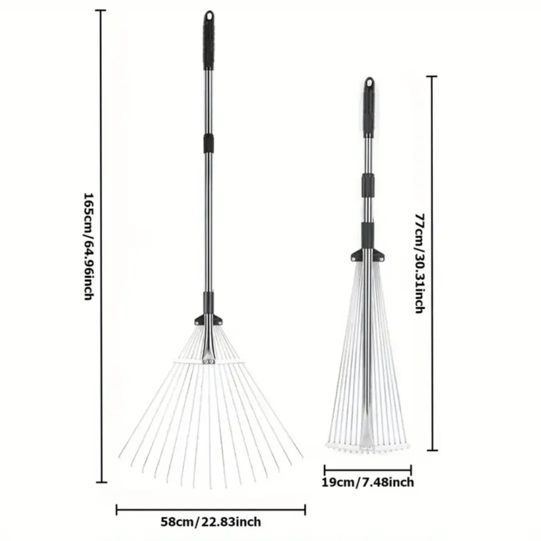Гребло за лисја од нерѓосувачки челик